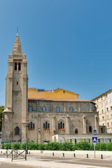 Obraz premium Catholic Church in Bastia. Corsica island, France.