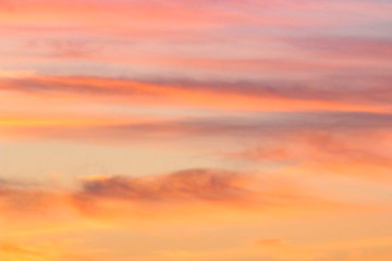 Obraz premium sunset sky