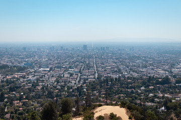 Los Angeles view from Griffith Observatory 