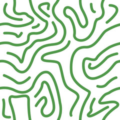 Line abstract green pattern vector illustration