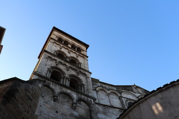 Abbaye Saint André le Bas dans la ville de Vienne en Isère - Rhône Alpes - France