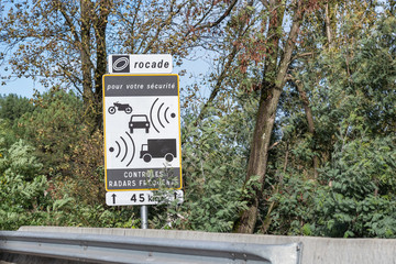 Panneau de radar