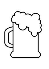 Beer icon vector illustration isolated