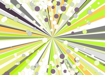 Colorful Lines Random Distribution Computational Generative Art background illustration