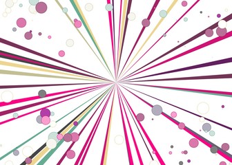 Colorful Lines Random Distribution Computational Generative Art background illustration