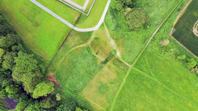 The Battle Of The Boyne field in County Louth, Ireland.