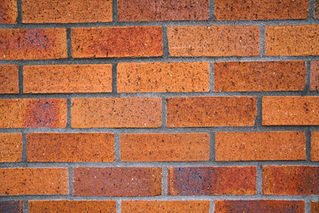 Red Brick Wall Background