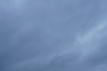Blue and grey sky with clouds
