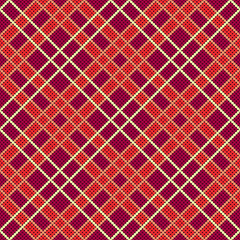 Seamless tartan vector pattern