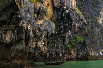 tropical island in thailand Nationalpark Ao Phang-nga