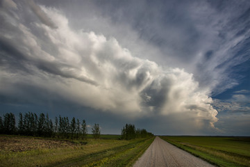 Prairie Storm Clouds Canada