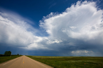 Prairie Storm Clouds Canada