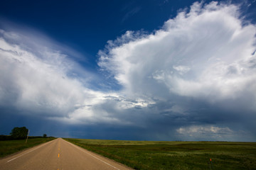 Prairie Storm Clouds Canada