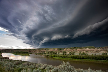 Prairie Storm Clouds Canada