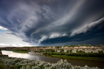 Prairie Storm Clouds Canada