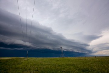 Prairie Storm Clouds Canada