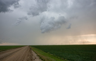Prairie Storm Clouds Canada