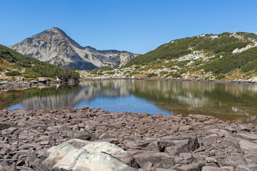 Landscape with Frog lake at Pirin Mountain, Bulgaria