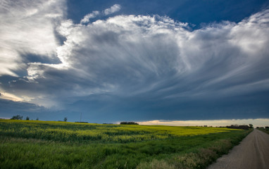 Prairie Storm Clouds Canada