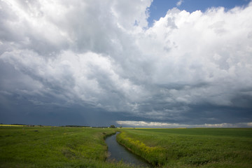 Prairie Storm Clouds Canada
