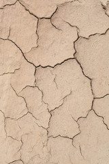 texture of dried cracked ground