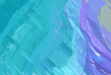 Obraz premium abstract medium turquoise, light sea green and sky blue color background illustration. can be used as wallpaper, texture or graphic background