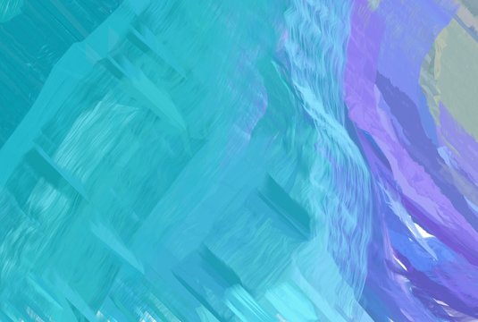 abstract medium turquoise, light sea green and sky blue color background illustration. can be used as wallpaper, texture or graphic background