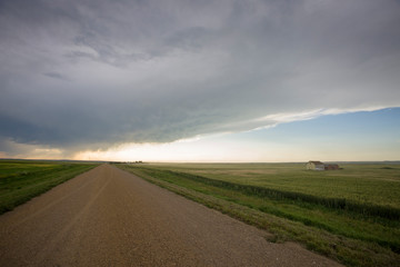 Prairie Storm Clouds Canada