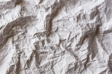 Pattern of wrinkled paper close up  texture background