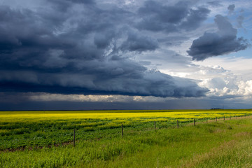 Prairie Storm Clouds Canada