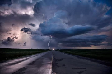 Foto op Canvas Prairie Storm Clouds Canada © pictureguy32