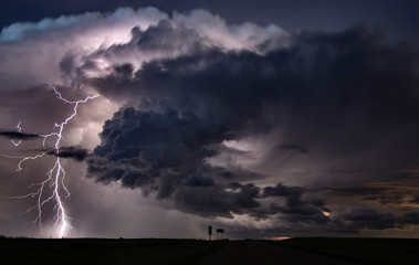 Prairie Storm Clouds Canada