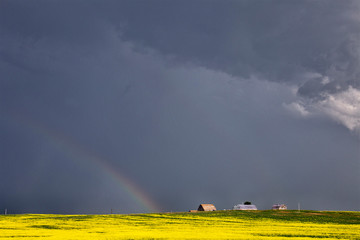 Prairie Storm Clouds Canada