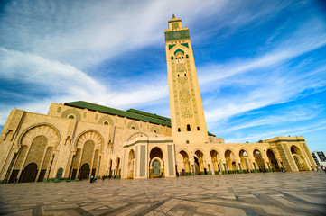 Obraz premium Hassan 2 Mosque Casablanca