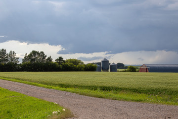 Prairie Storm Clouds Canada