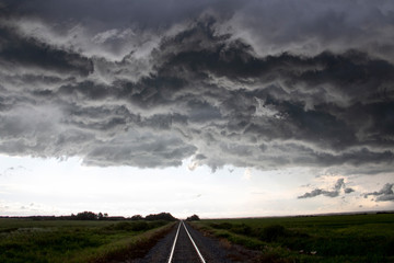 Prairie Storm Clouds Canada