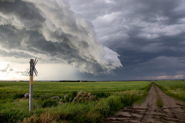 Prairie Storm Clouds Canada