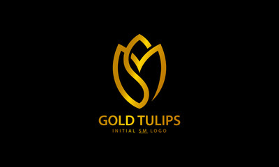 Blue Tulips Letter Sm Logo Design Wall Mural Wallpaper Murals Sri Blue Tulips Letter Sm Logo Design Wall Mural Wallpaper Murals Sri