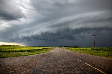 Prairie Storm Clouds Canada