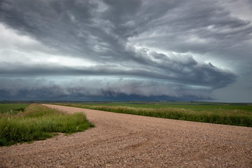 Prairie Storm Clouds Canada