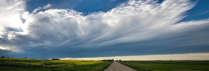 Prairie Storm Clouds Canada