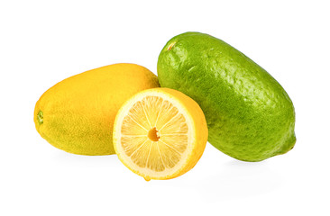 lemon isolated on white background