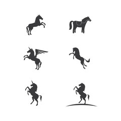 Pegasus Vector Logo Template vector illustration design