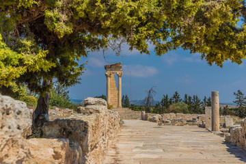 A typical view in Limassol in Cyprus