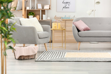 Obraz premium Interior of modern comfortable room