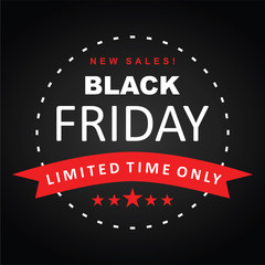 Black friday, new sales