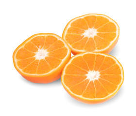  orange isolated on white background