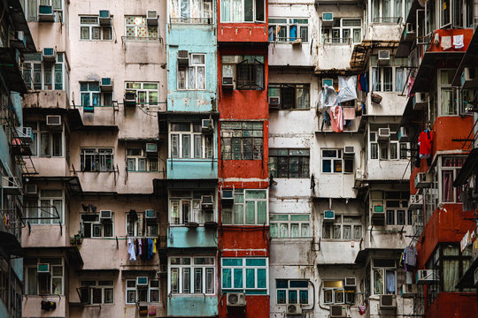 Monster building in Hong Kong