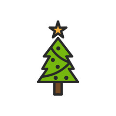 Christmas icon vector isolated symbol illustration EPS 10