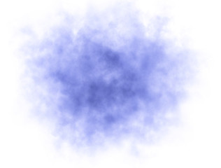 Blue smoke texture. Abstract blue smoke background